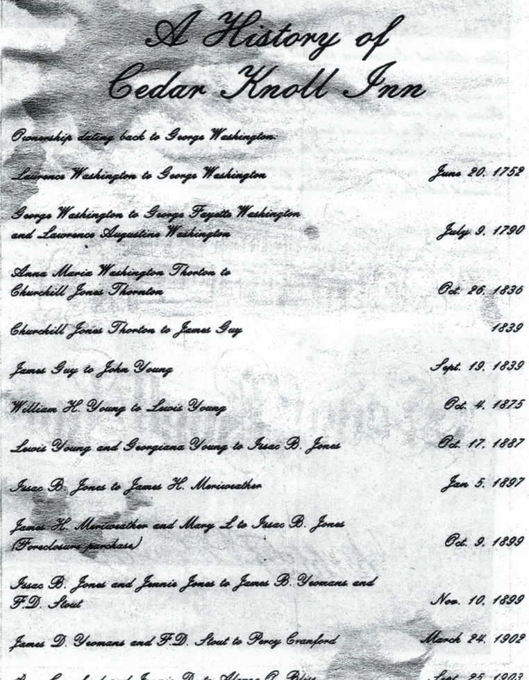 historic Cedar Knoll, alexandria virginia. fine dining waterfront